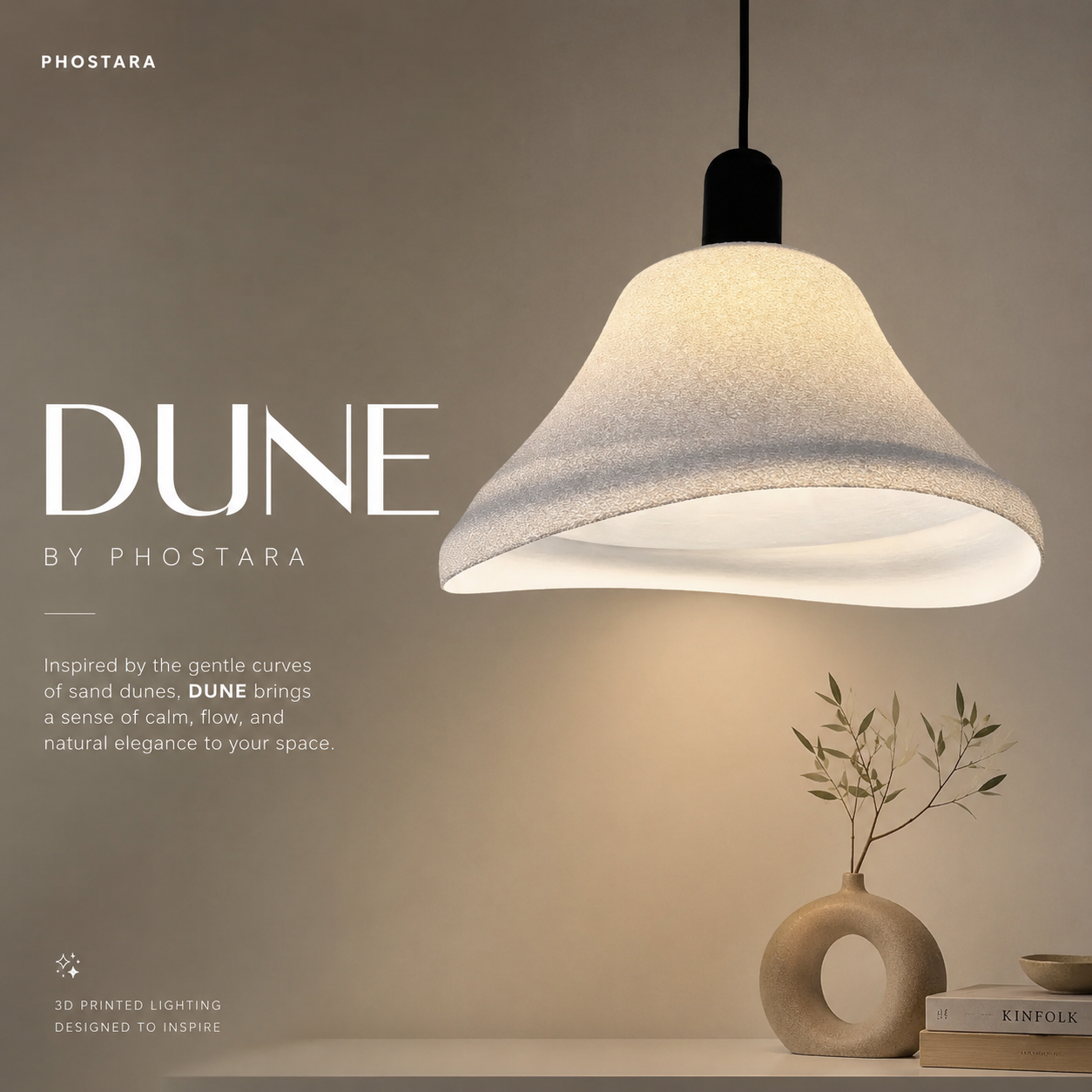 Dune- pendant lamp by phostara