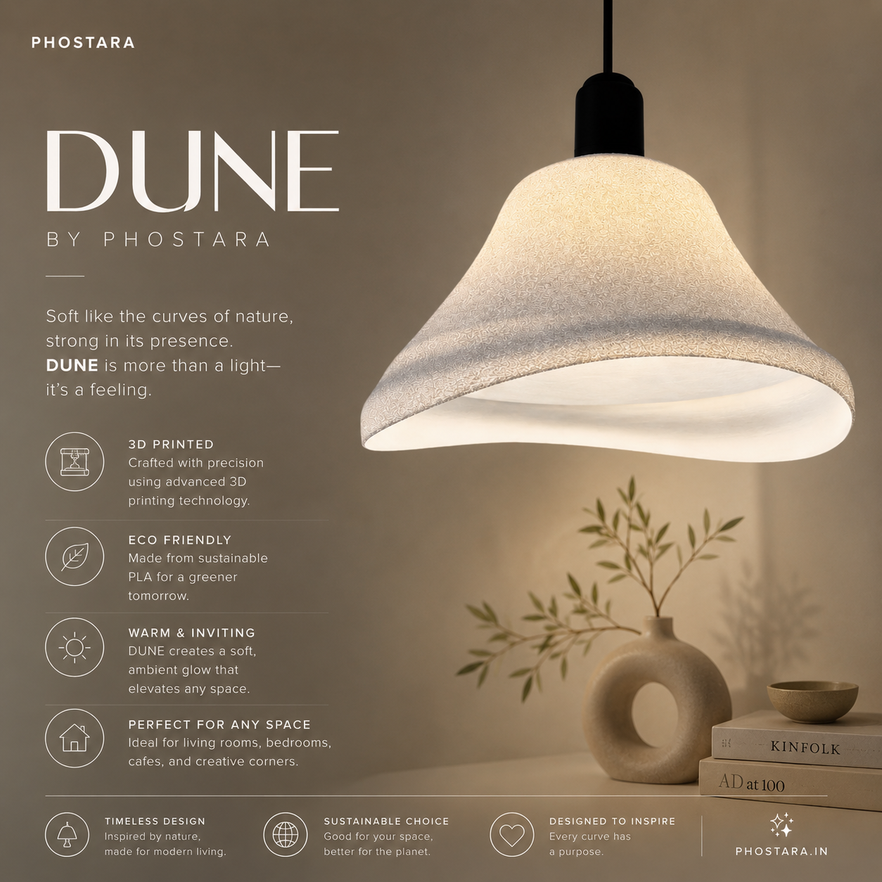 Dune- pendant lamp by phostara